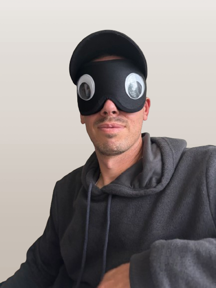 Sleep Llama - Classic Googly Sleep Eye Mask